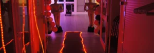 Mise en lumiere soirée sur le finistère