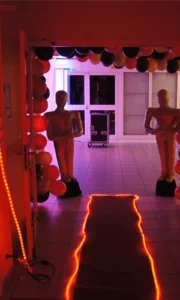 Mise en lumiere soirée sur le finistère