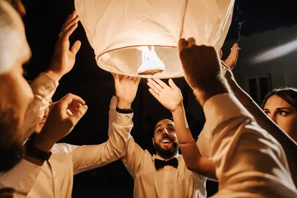 Animations pour un mariage de nuit